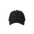 Five panel truckers cap in black with a subtle black 3D raised embroidered Huntech logo on the front and an adjustable snap back strap. Ships from Australia.