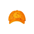Bright orange camo cap with Huntech badge embroidered on the front on the front. One size fits most. Ships from Australia.