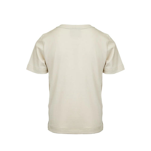 Back of kids' cream t-shirt. Ships from Australia.